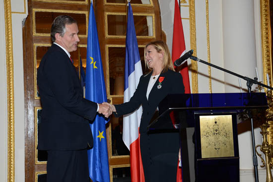 Boyner Holding Yönetim Kurulu Üyesi Ümit Boyner , Fransız Devlet Nişanı “Légion d’Honneur” ile onurlandırıldı