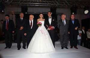 Devlet Eski Bakanı Edip Safter Gaydalı’nın oğlu Ali Gaydalı ile Dilek-Ayhan Kahraman çiftinin kızı Merve Kahraman evlendi.