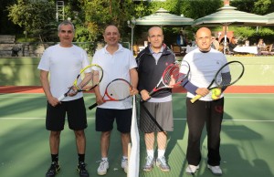 Maliye Bakanı Mehmet Şimşek Levent Güray Tenis Turnuvasında yarışıyor