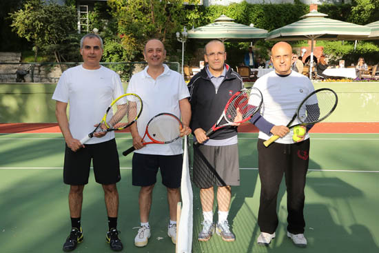 Maliye Bakanı Mehmet Şimşek Levent Güray Tenis Turnuvasında yarışıyor