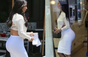 Kim Kardashian 'ın tuhaf görüntüsü