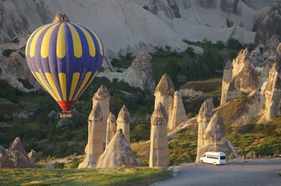 kapadokya sicak hava balonu turkiye