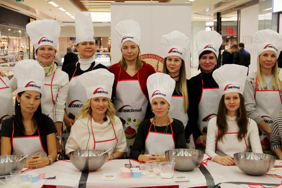 ankamall rus kultur dernegi uyeleri cupcake etkinligi