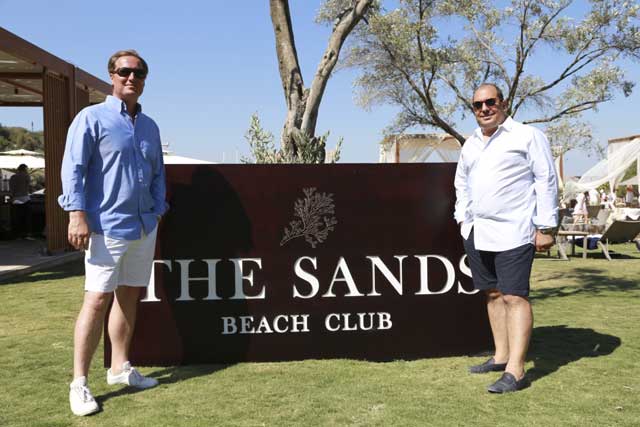 The Sands Beach Club Julien Martin, Alp Franco