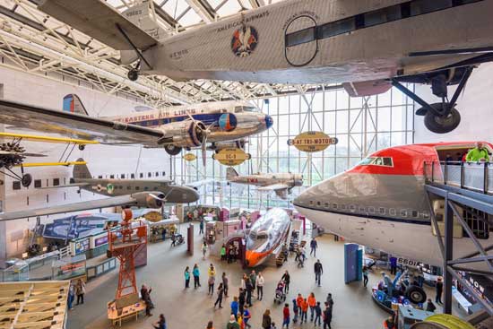 dünyanın en çok ziyaret edilen müzeleri -Ulusal Hava ve Uzay Muzesi- washington - mayatta haberler