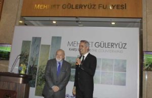 Ünlü ressam Mehmet Güleryüz'ün adı sheraton Ankara'da fuaye salonuna verildi