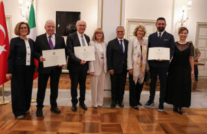 italya devlet nisani, giorgio marrapodi, kursat aydogan, nuri ozgirgin, kivanc erdirik