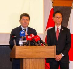 japonya imparatoru naruhitonun 66 dogum gunu resepsiyonu yilmaz tunc tamura masasi