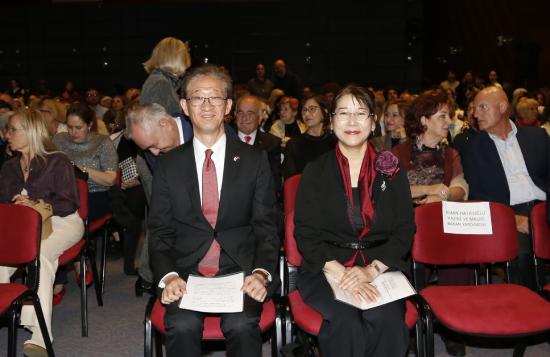 Japonyanin ankara buyukelcisi tamura masami - tamura miki